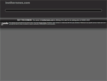 Tablet Screenshot of inothernews.com
